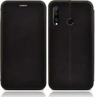 Handy Schutz Hülle für Huawei P30 Lite Handytasche mit Magnetdeckel Kartenfach und Standfunktion Klapphülle Schwarz