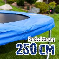 Trampolin-King Randabdeckung für 250cm Trampolin Blau MS-12575