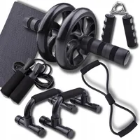 OMNA | 7-in-1 Fitness-Set - Komplettset für Zuhause - Effektives Ganzkörpertraining - Platzsparend und vielseitig