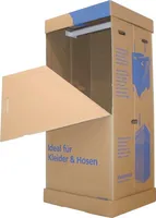 Cargo Point Umzugskarton Kleiderkiste 515 x 1350 x 595 mm Wellpappe 409 l bis 25 kg