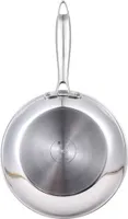 Masterpro Bratpfanne Edelstahl Ø 28 cm Pfanne Induktion
