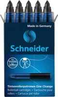 5 Schneider One Change Tintenrollerminen schwarz