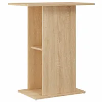 "2024"cloris Aquariumständer Sonoma-Eiche 60,5x36x72,5 cm Holzwerkstoff - Sonstiges Aquarienzubehör CHY80249343