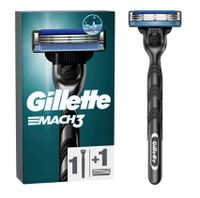 Gillette, Mach3, Maszynka + 1 wymienne ostrze (PRODUKT Z NIEMIEC)