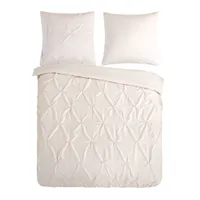 Pure Steppfalten Bettwäsche 155 X 220 cm 100% Microfiber