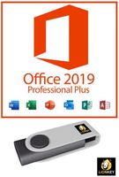 Microsoft® Office 2019 Professional Plus + 16GB USB Stick und Anleitung von - LionKey