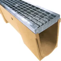 Entwässerungsrinnen HR-20 B-125 Verzinkt
