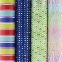 Präsenta 2 Geschenkpapier - Sortiertes - 500 x 70 cm - 4 Rollen