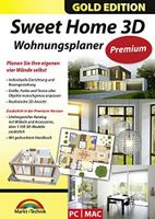 Sweet Home 3D Wohnungsplaner - Premium Edition mit zusätzlichen 1.100 3D Modelle und gedrucktem Handbuch, ideal für die Architektur, Haus und Wohnplaner - für Windows 10-8-7-Vista-XP & MAC