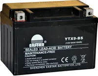 Roller Batterie 12V 4AH YUASA YB4L-B ohne Säurepack Yamaha Aerox, MBK Nitro