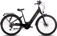 SAXONETTE E-Bike Premium Sport , 10 Gang, Kettenschaltung, Mittelmotor, 522 Wh Akku, Pedelec, Elektrofahrrad, Trekkingrad Rahmenhöhe 45cm