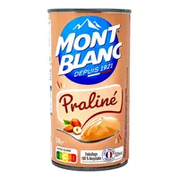 Mont Blanc Praliné Nougat Dessertcreme – Süßes Genusserlebnis für jeden Tag 570 Gr.