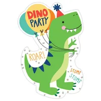 amscan EINL.KARTEN 8X DINO DINO DINO MITE