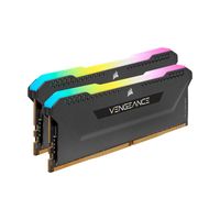 CORSAIR VENGEANCE RGB PRO SL 16 GB-Speicher-Kit (2 x 8 GB), DDR4, 3600 MHz (PC4-28800), CL18, XMP 2.0, schwarz