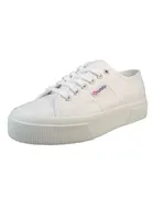 Superga 2740 Platform Leinwand Sneaker in Weiß – 6,5 UK – 40 EU – 7,5 M/9 F US / Weiß
