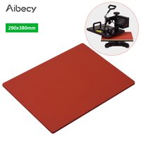 Aibecy 290*380*8mm Heat Press Silicone Pad High Temperature Resistant Plate Compatible with Cricut Easy Press 2 for Heat Press Machine T-Shirts Heat Transfer Sublimation