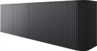 Kommode Sideboard Beistellkommode 4D ZILLO Schwarz 215x60x37cm