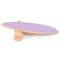 Surf Balance Board Holz / Balance Skateboard Inkl Rolle  Koordinationstraining - Natur