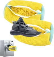 2 Stück Schuhwaschbeutel, Sneaker schuhwaschbeutel, Langlebiger und wiederverwendbarer schuhbeutel waschmaschine, für Waschmaschine und die Reise