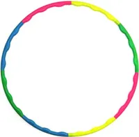 Detské Hula Hoop Fitness pneumatiky brušný tréner 65cm 7 kusov