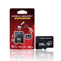 microSD Speicherkarte für Smartphone, Kamera, z.B. Samsung Galaxy Xiaomi micro SD Karte, Speicherkapazität: 256GB