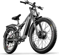 250W Bike 7 Gänge, Mountainbike Trekkingrad Citybike Elektrofahrräder 26Zoll Mountainbike Elektrofahrrad