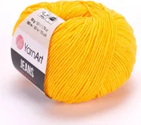 YarnArt Jeans (50g/160M) 35 sonnengelb