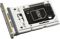 Simkartenhalter passend für Samsung Galaxy A53 5G (SM-A536B) + micro-SD Speicherkartenfach, Serviceware, Weiss