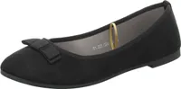 living UPDATED Damen-Ballerina Schwarz, Farbe:schwarz, EU Größe:38