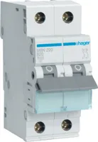 Leitungsschutzschalter 2 polig 6kA B-Charakteristik 20A 2 Module