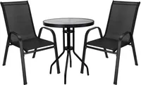 Springos® Gartenmöbel-Set 2 Stühle + Tisch