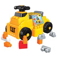 Mega Bloks CAT Rutschfahrzeug HDJ29, Bauspielzeug für Kleinkinder
