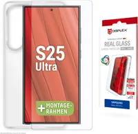 DISPLEX Real Glass + Etui Samsung Galaxy S25 Ultra