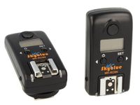 Funk-Blitzauslöser bis zu 100m kompatibel mit Nikon Blitzgeräte & Nikon DSLR - Ersatz für MC-DC2 - mit Wake Up Funktion - Funkauslöser / Fernauslöser / Blitzauslöser