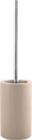 Spirella "Tube" WC Bürste Toilettenbürste Klobürste WC Garnitur aus Porzellan matt Taupe