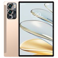 10.1" tablet S22 s pouzdrem na tablet ▏Android 13 ▏6G+128GB ▏8jádrový procesor MT6797 ▏1960x1080 rozlišení ▏WIFI/Bluetooth 4.2 ▏Přední 5M zadní 8M kamera ▏6000mAh ▏Němčina, barva: stříbrná