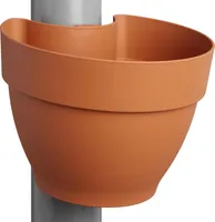 elho® Vibia campana Fallrohr Pflanzgefäß Terracotta 22 cm - Kunststoff