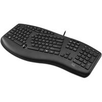 ADESSO TruForm ™ Ergonomische Desktop-Tastatur - AZERTY