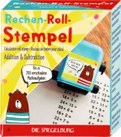 Coppenrath 21998 - Die Spiegelburg - Bunte Geschenke - Rechen-Roll-Stempel