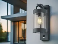 Trio Leuchten Sensor-Außen-Wandleuchte Sambesi E27 Bewegungsmelder