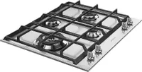 Smeg PX164L, Edelstahl, Integriert, Gaskochfeld, Edelstahl, 4 Zone(n), 4 Zone(n)
