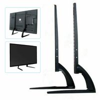 TV Ständer Höhenverstellbar für 32-70 Zoll TV-Halterung Universal LCD LED Fernseher Standfuß bis zu 35kg (schwarz)