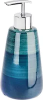 WENKO Seifenspender Mod. Pottery Petrol Keramik, handbemalt