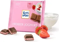 Ritter Sport - Bunte Vielfalt - Erdbeer Joghurt - 100g (rosa)