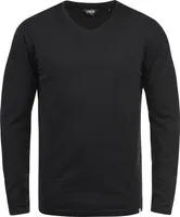 SOLID SDBeda Herren Longsleeve Langarmshirt Shirt mit V-Ausschnitt Baumwollmischung Regular fit