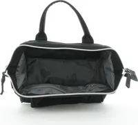 Franky Kulturbeutel, Handtasche Washbag KB10, 24 x 19 x 15 cm, 6,8 Liter Schwarz