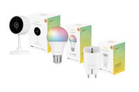 Hombli Smart Home Starter Kit - Intelligente Lampe - Intelligente Kamera - Intelligenter Stecker