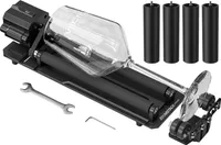 Rotačný bubon AtomStack Maker R2-B, rotácia v osi Y so 4 stúpačkami, 115 mm, vhodný pre AtomStack A6 Pro/A12 Pro/A24 Pro a Swiitol E6 Pro/E18 Pro/E24 Pro. Podporuje nastavenie viacerých prevodových stupňov, možnosť otáčania o 360°ã pre valcové predmety, bubny a nepravidelné predmety