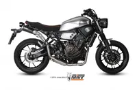 Kompletny układ wydechowy MIVV Ghibli Black do YAMAHA XSR 700