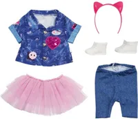 Zapf BABY born Deluxe Jeans Kleid Set 43 cm